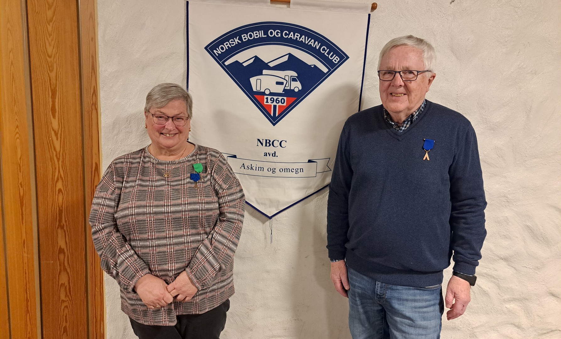 Iren og  Tore hedret med Det Edle Drag