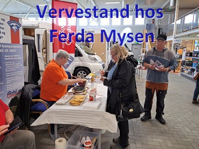 Vellykket vervestand hos Ferda Mysen