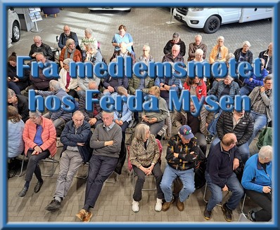 Fra medlemsmøtet hos Ferda Mysen