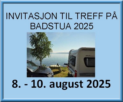 Badstutreffet 8. - 10. august