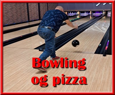 Bowling og pizza 29. oktober