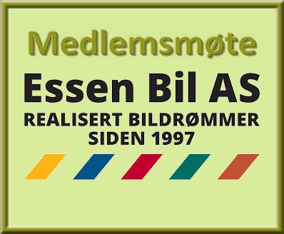 Medlemsmøte hos Essen Bil 15. april